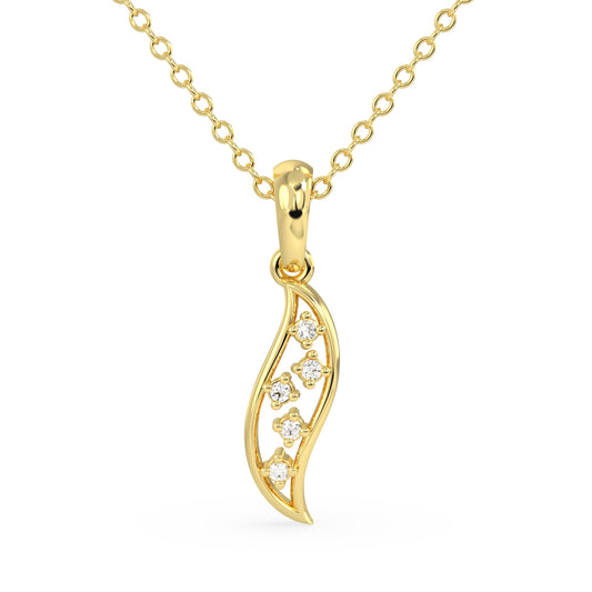 Golden Breeze Pendant