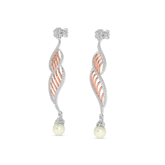 Twilight Spiral Earrings