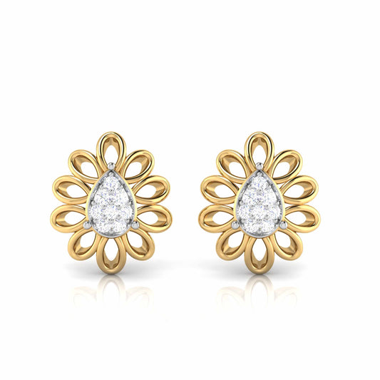 The Sunlit Side of Her Diamond Studs