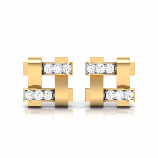 Modern Grid Earrings