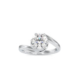 Infinity Spark Solitaire Ring