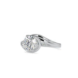Infinity Spark Solitaire Ring