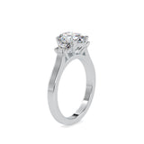 Luminous Trio Solitaire Ring
