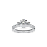 Luminous Trio Solitaire Ring