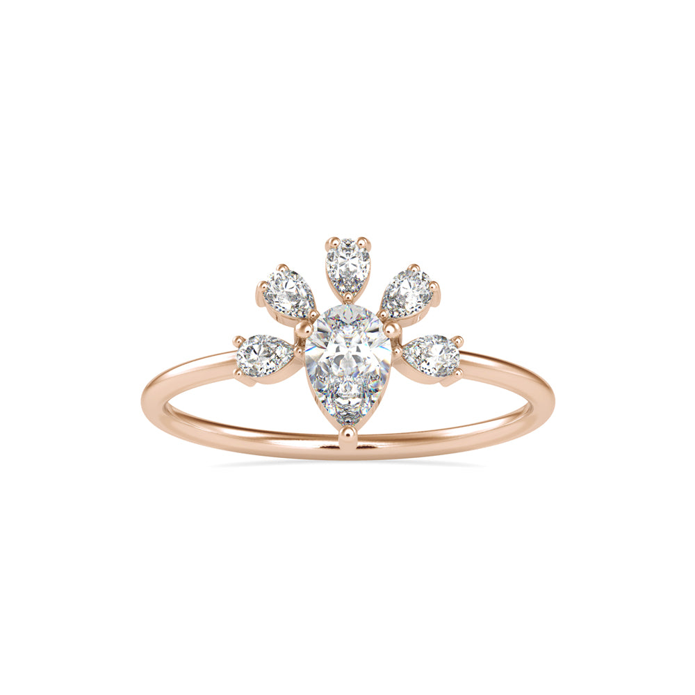 Dewdrop Radiance Ring