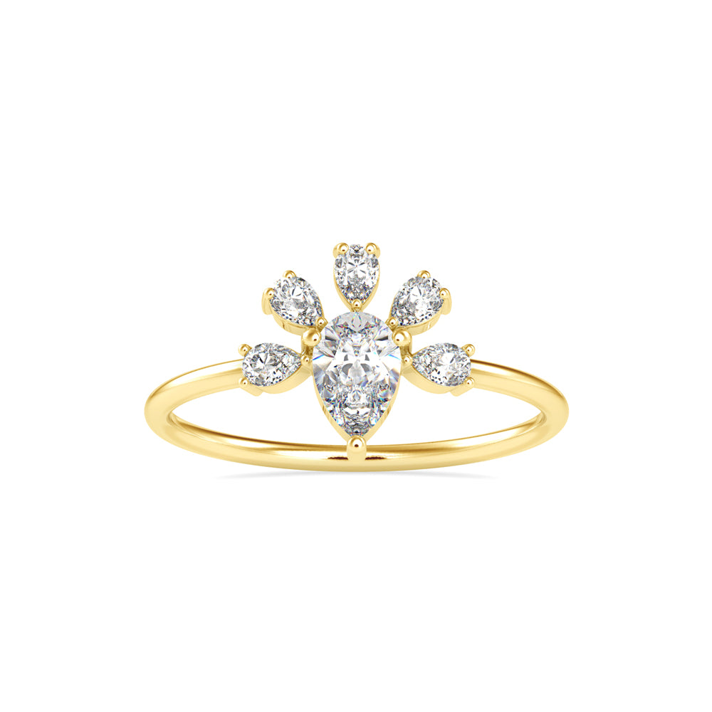 Dewdrop Radiance Ring