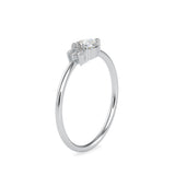 Whispering Teardrop Ring