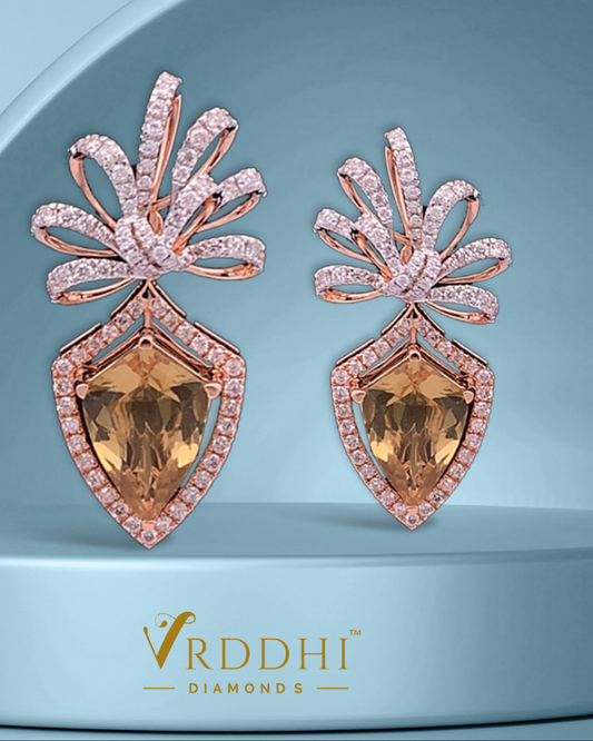 Diamond Earrings - 0105