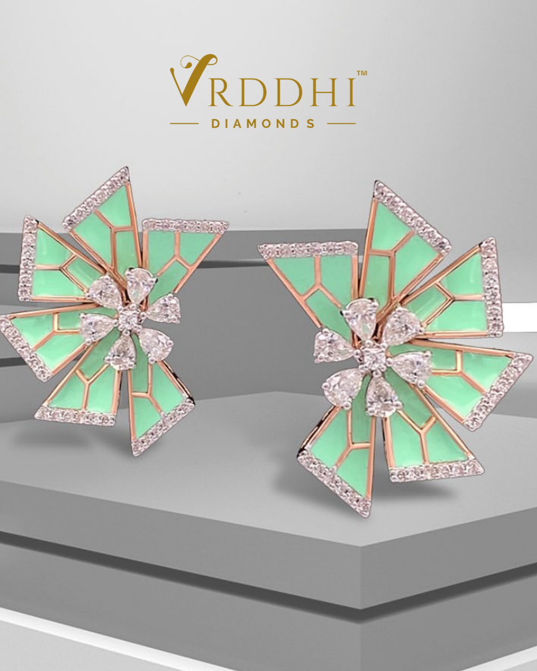 Diamond Earrings - 0107