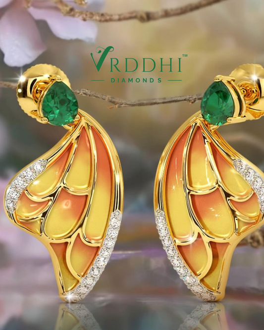 Diamond Earrings - 0112