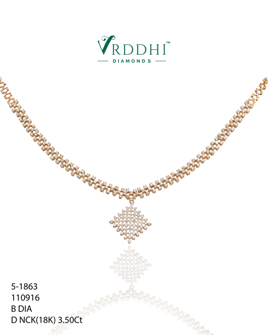 Diamond Necklace - 0106
