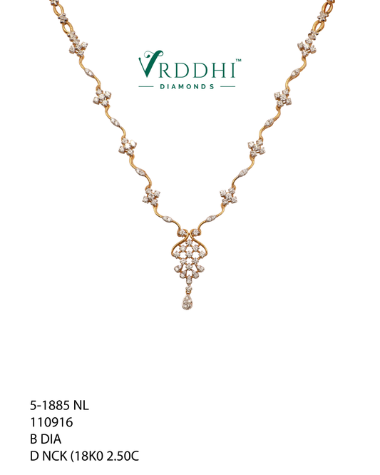 Diamond Necklace - 0107