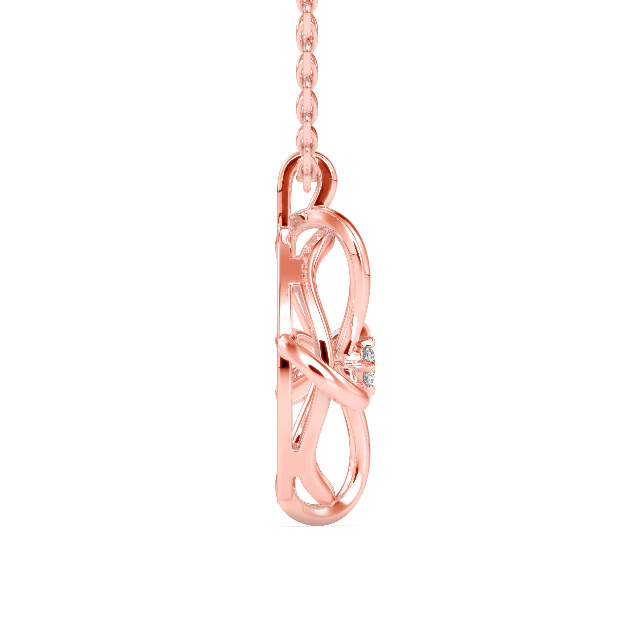The Small Universe She Carries Solitaire Diamond Pendant