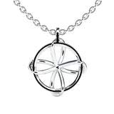 The Small Universe She Carries Solitaire Diamond Pendant