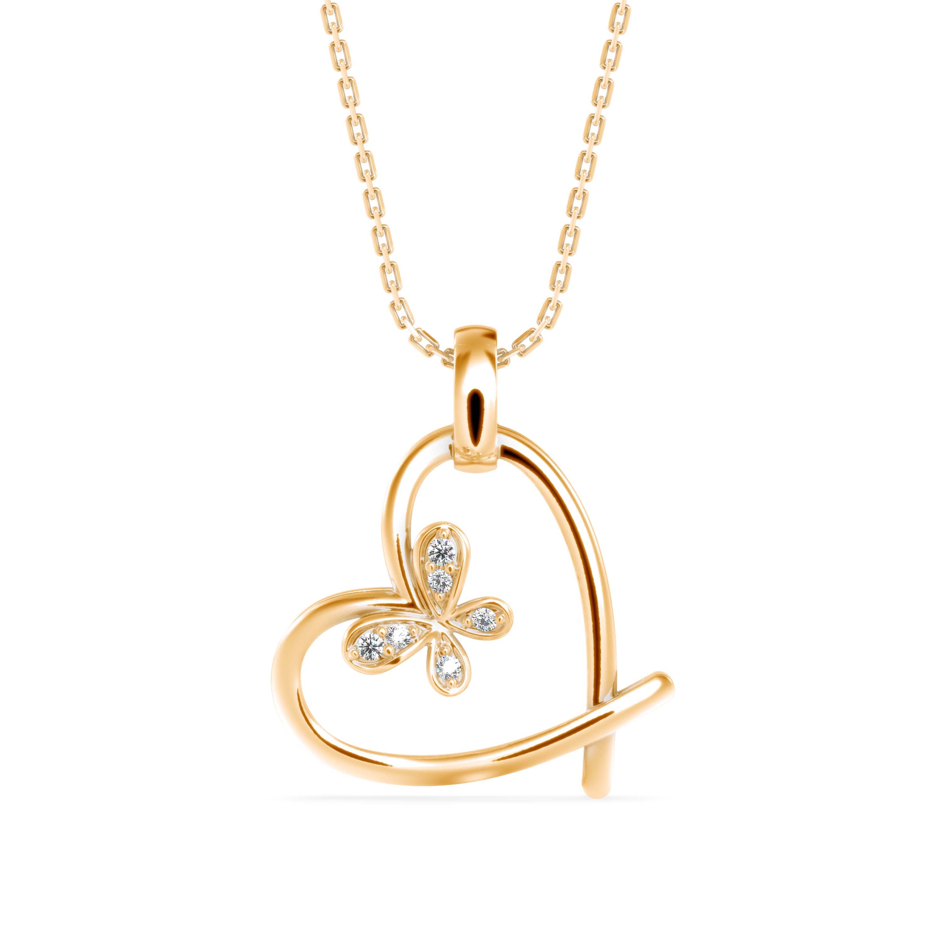 Heartfelt Flutter Pendant