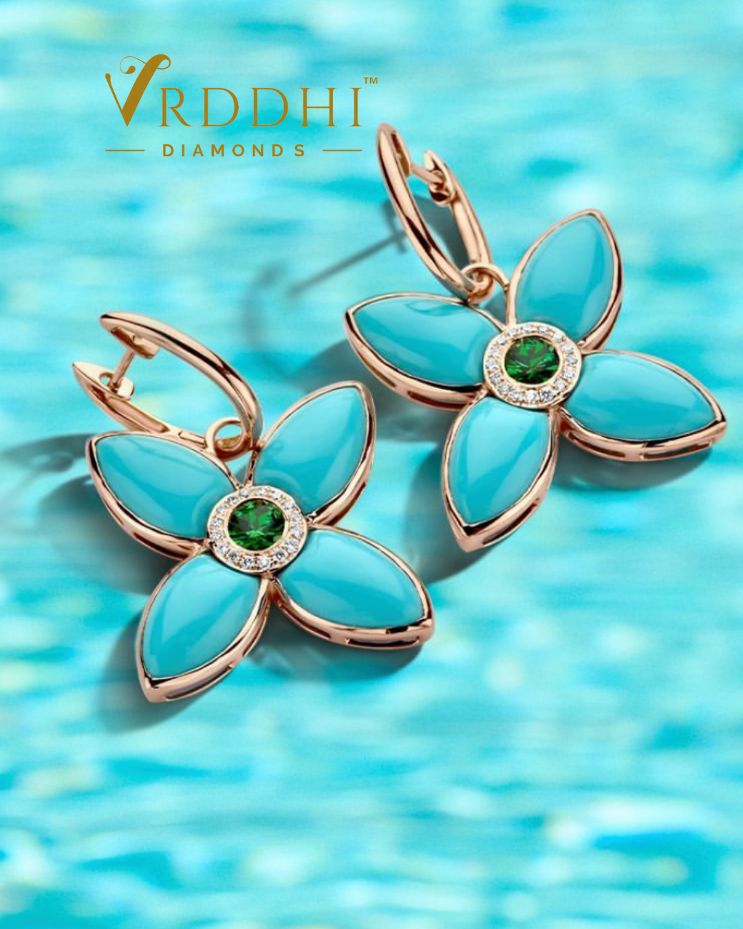Diamond Earrings - 0124