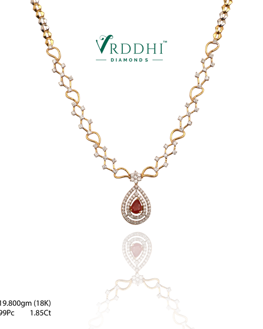 Diamond Necklace - 0113