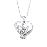 Winged Affection Pendant