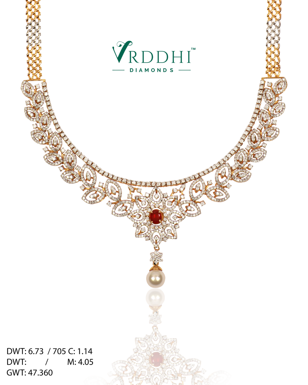 Diamond Necklace - 0122