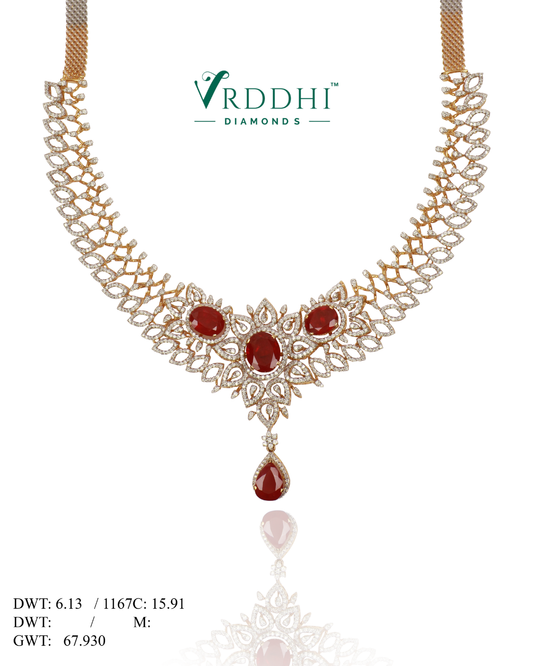 Diamond Necklace - 0123