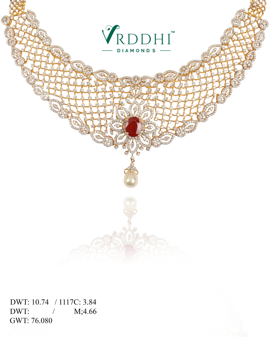 Diamond Necklace - 0125