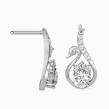 Swan Symphony Earrings