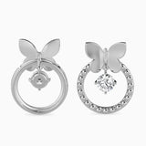 Fluttering Circle Earrings