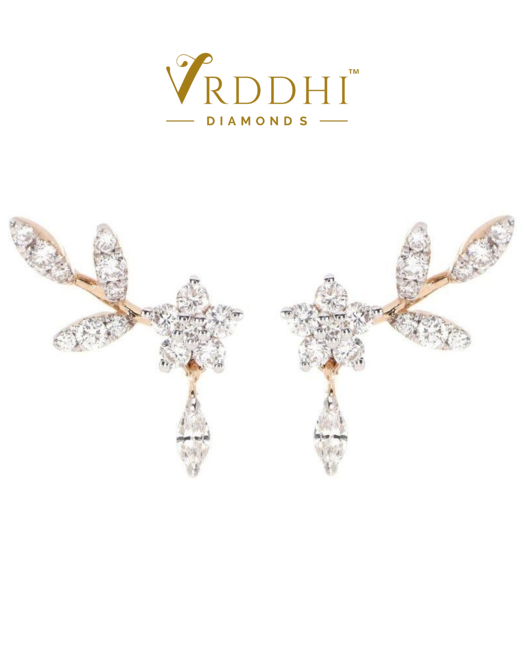 Diamond Earrings - 0172