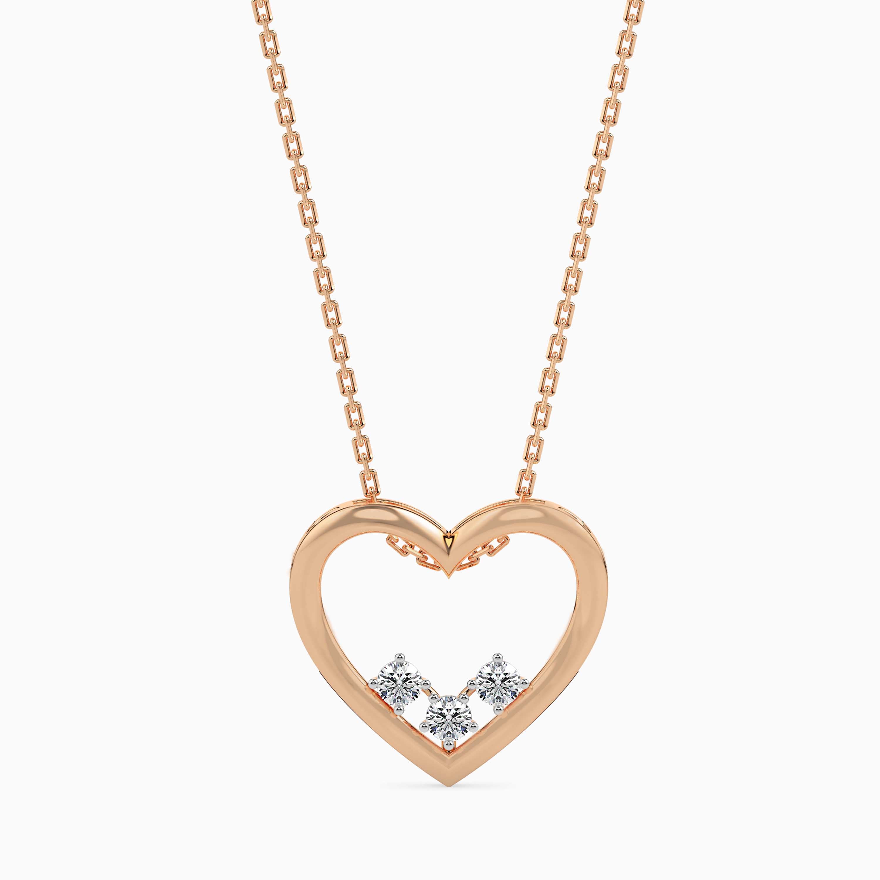 Three Little Words Diamond Pendant