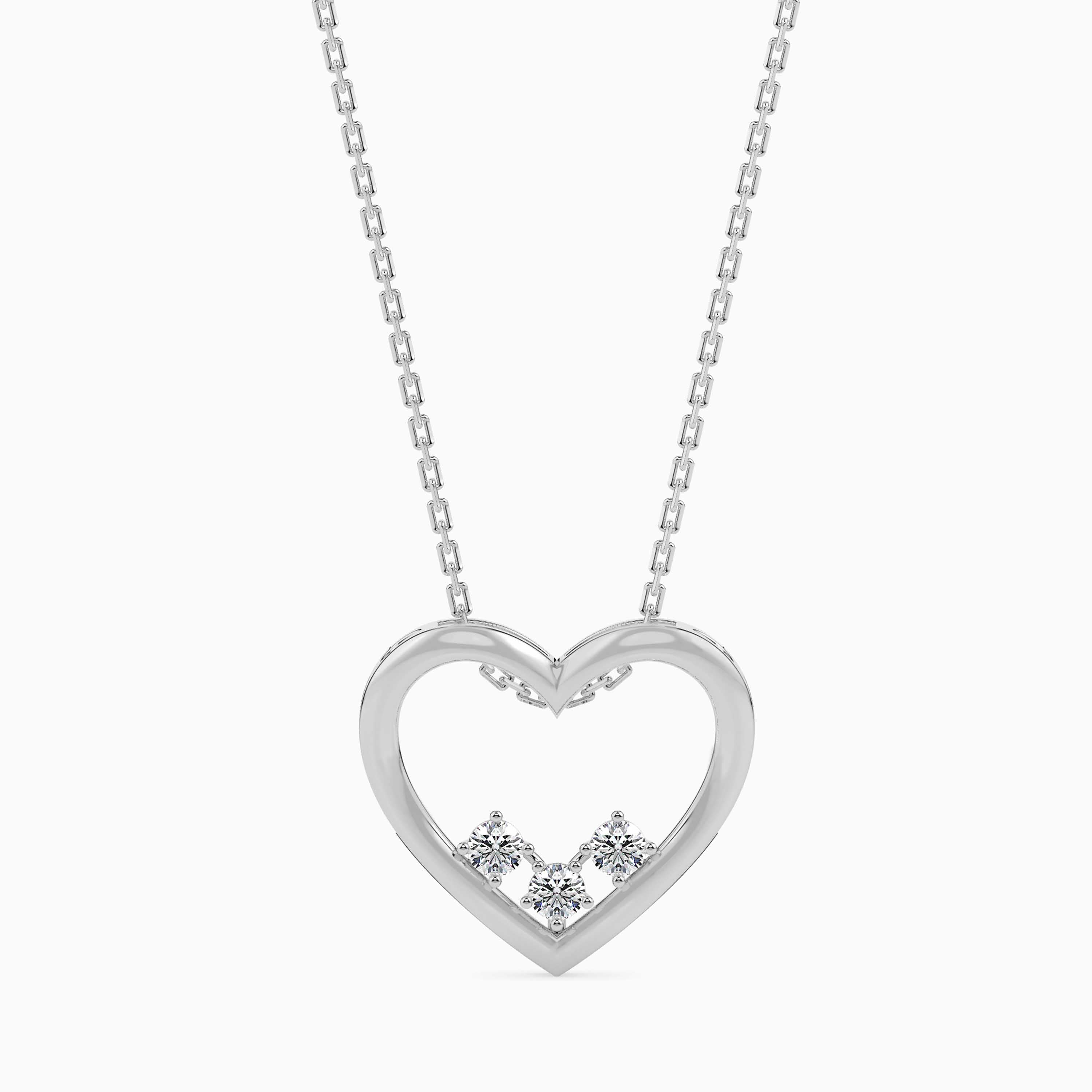 Three Little Words Diamond Pendant