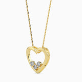 Three Little Words Diamond Pendant