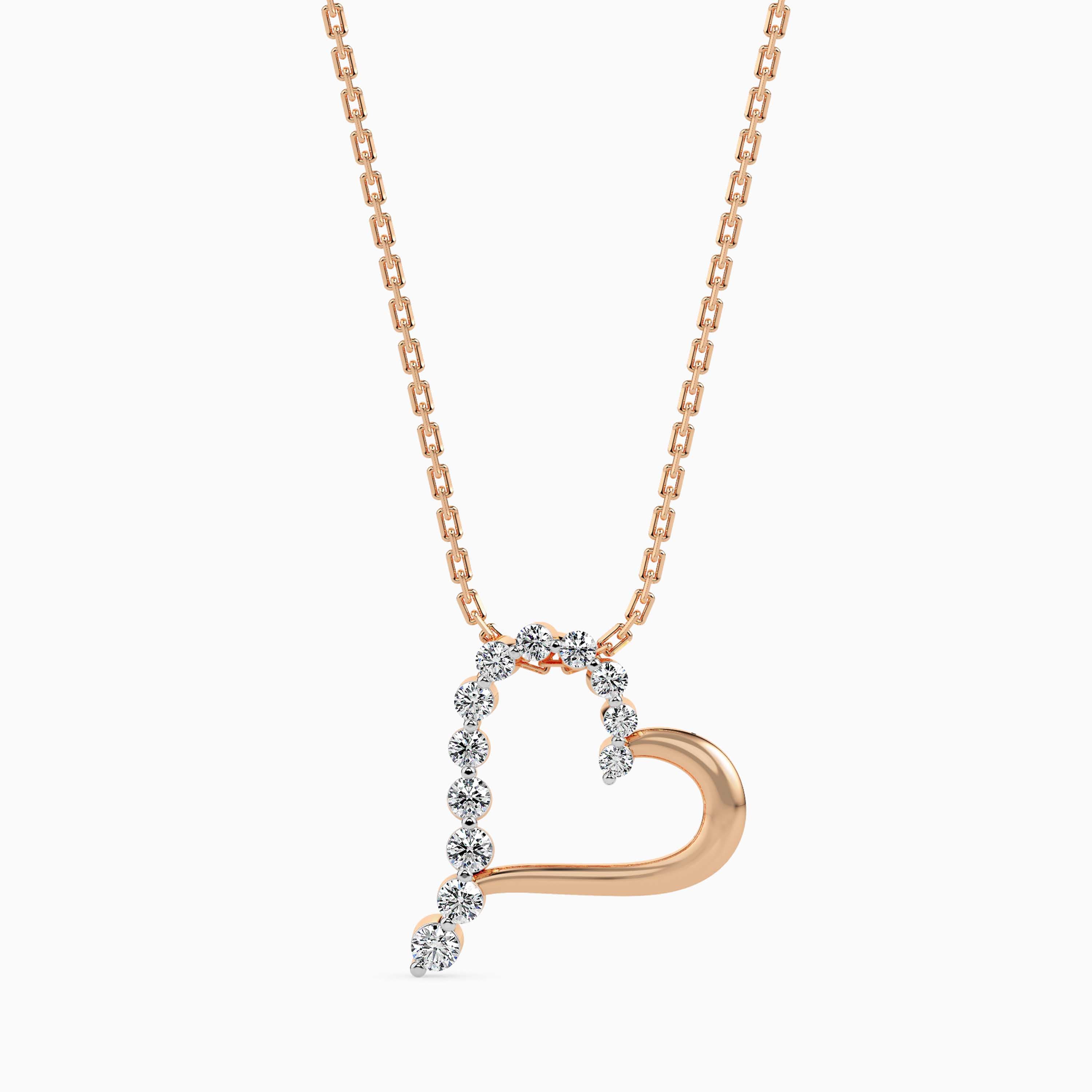 Half Light Diamond Pendant