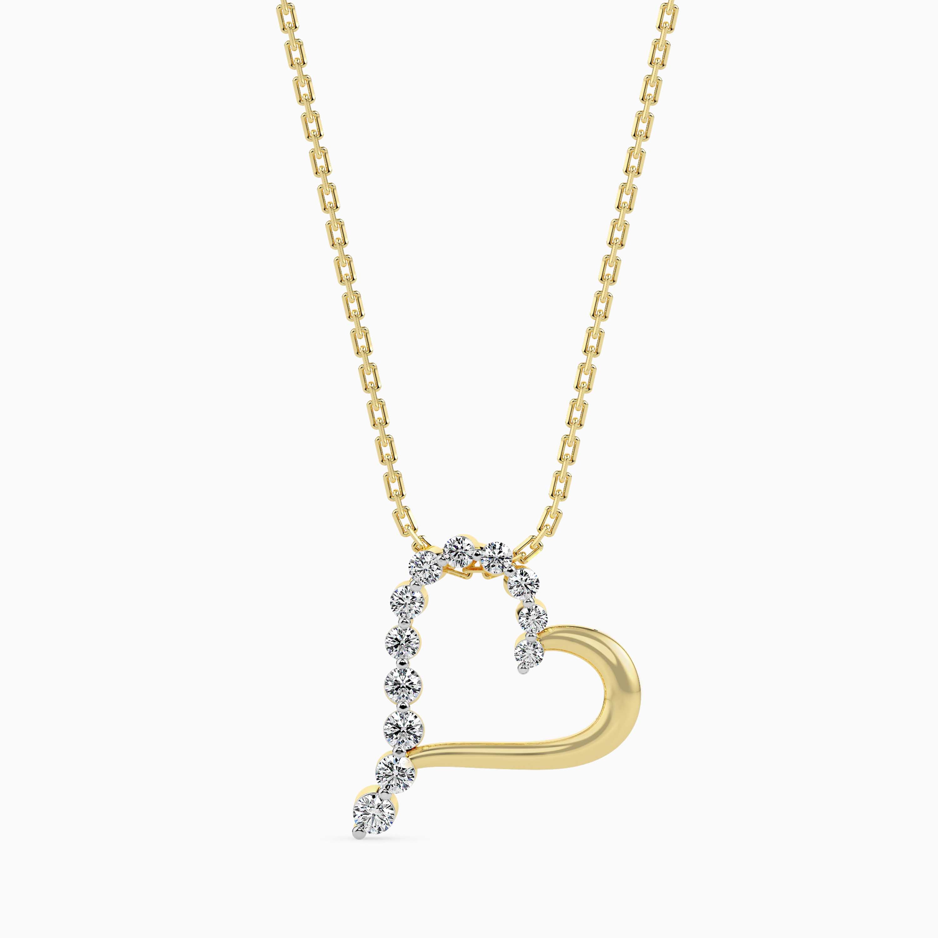 Half Light Diamond Pendant