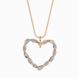 Woven Diamond Pendant