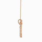 Woven Diamond Pendant