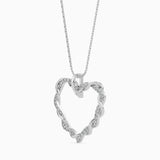Woven Diamond Pendant