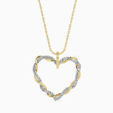 Woven Diamond Pendant