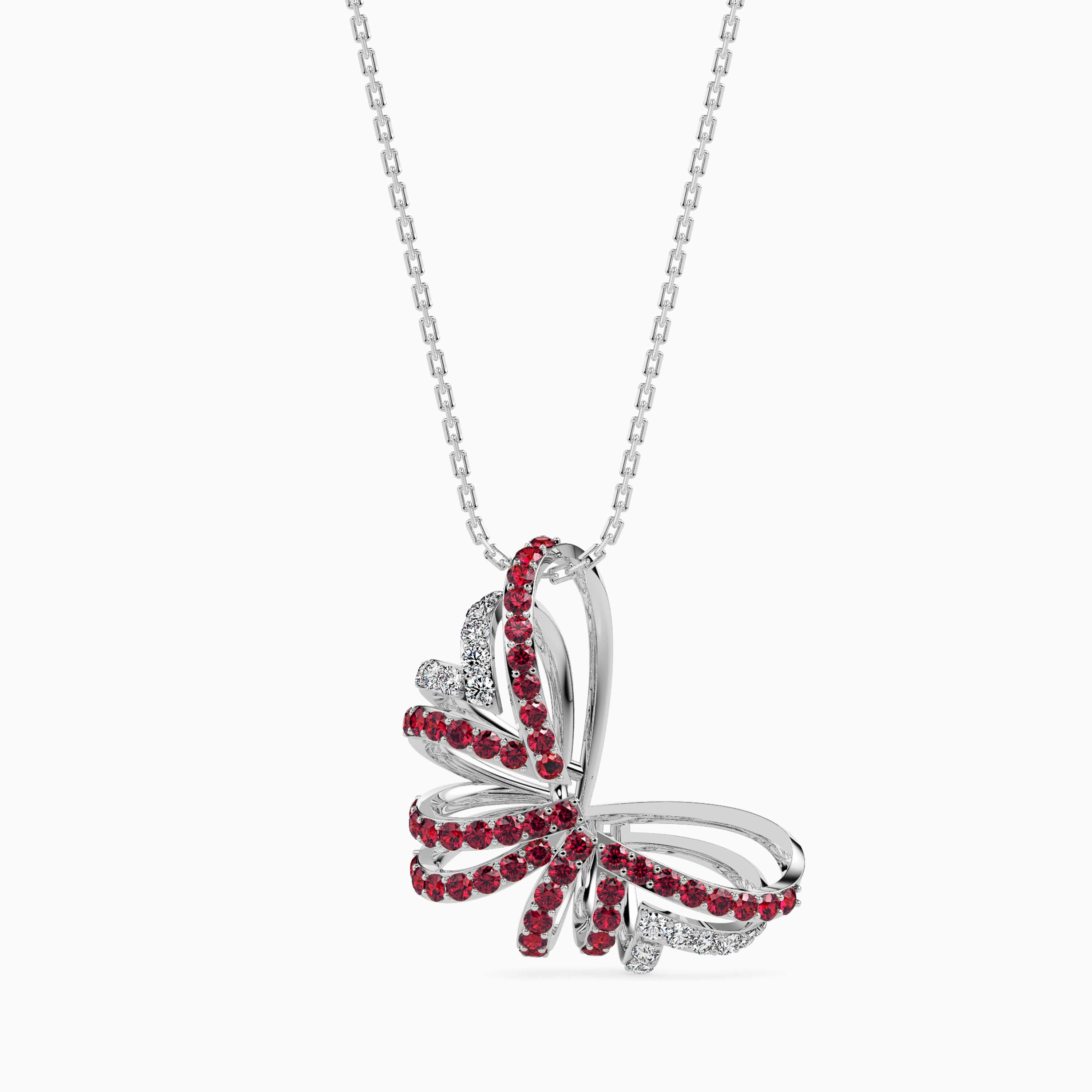 Fluttering Heart Pendant