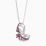 Fluttering Heart Pendant