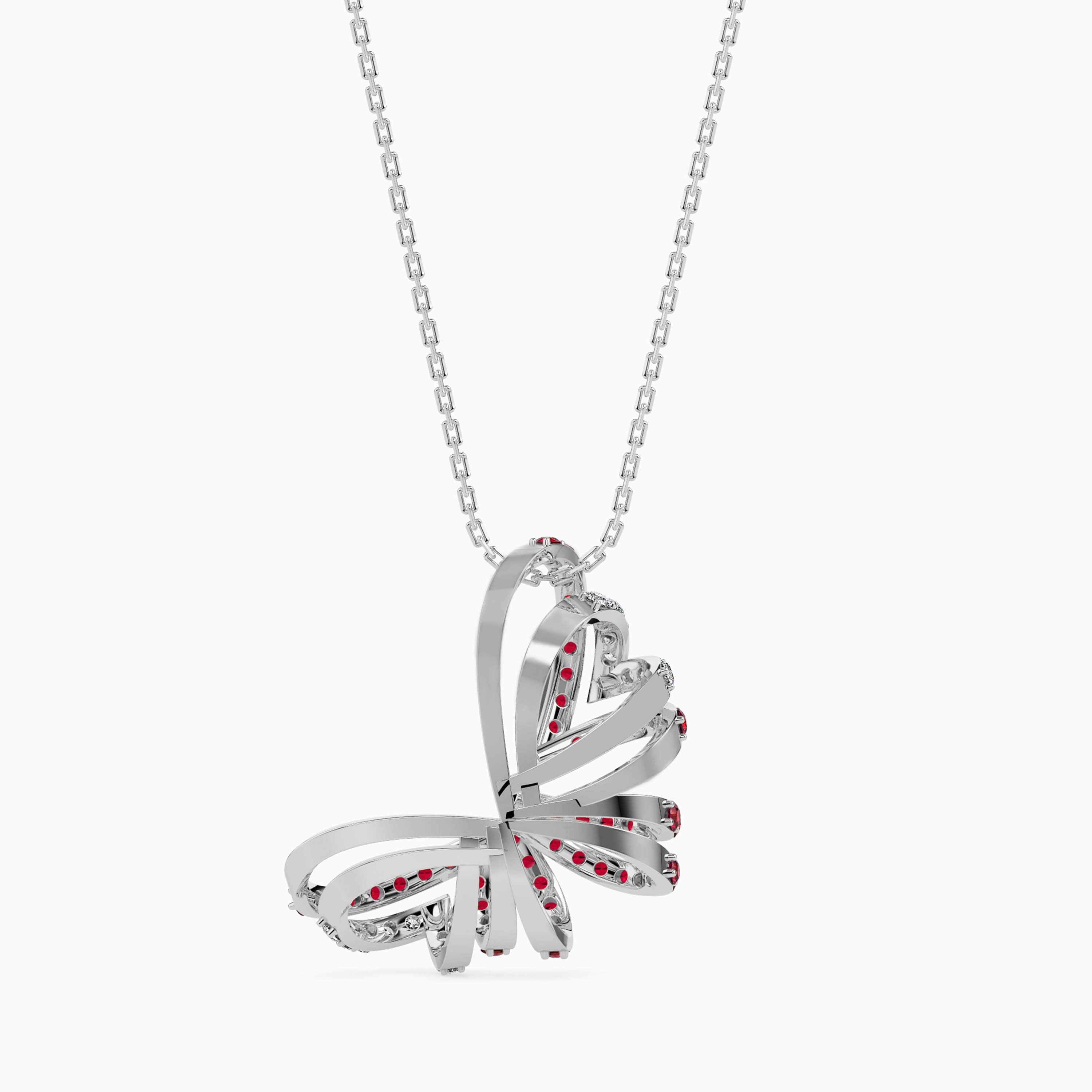 Fluttering Heart Pendant
