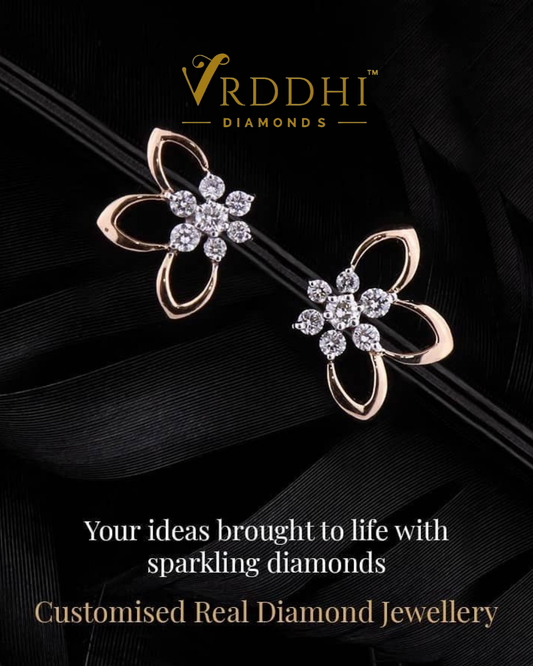Diamond Earrings - 0184