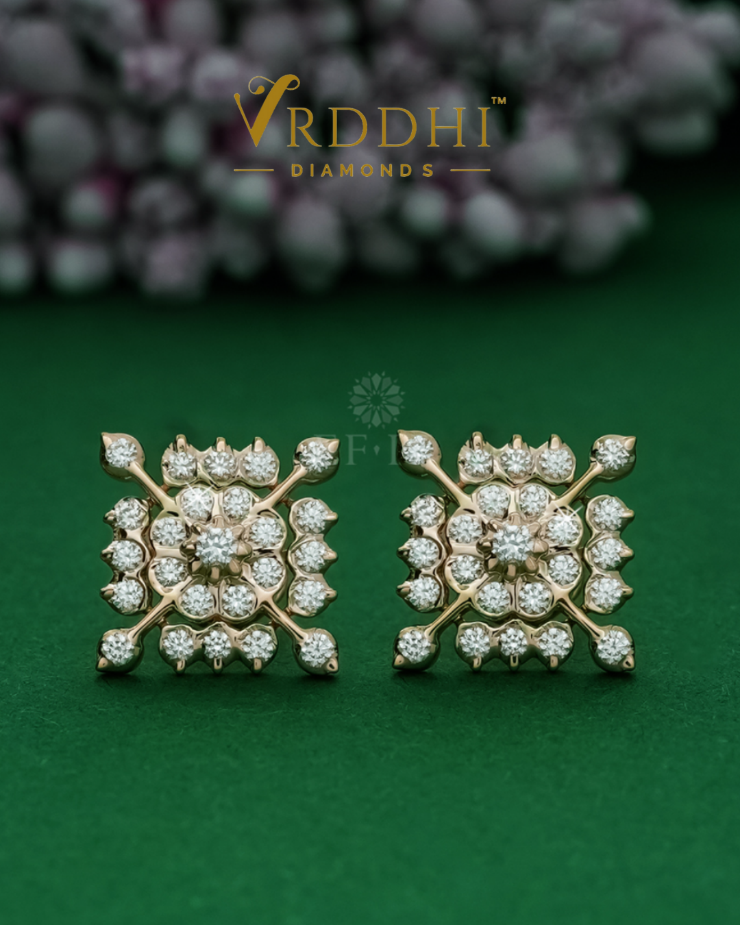 Diamond Earrings - 0185