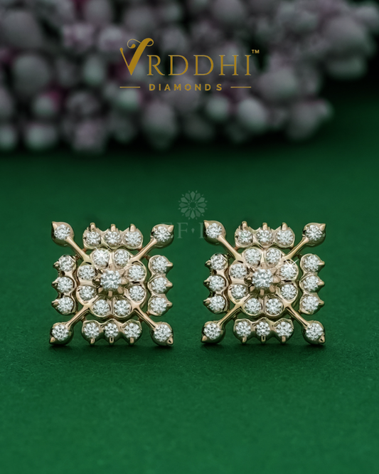 Diamond Earrings - 0185