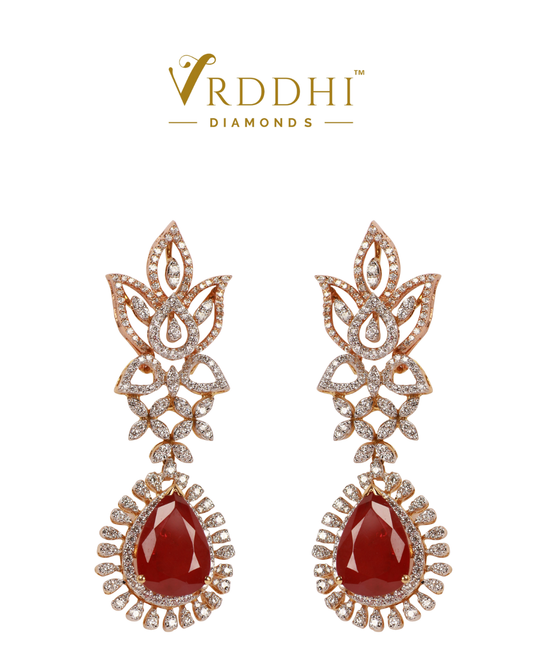 Diamond Earrings - 0197