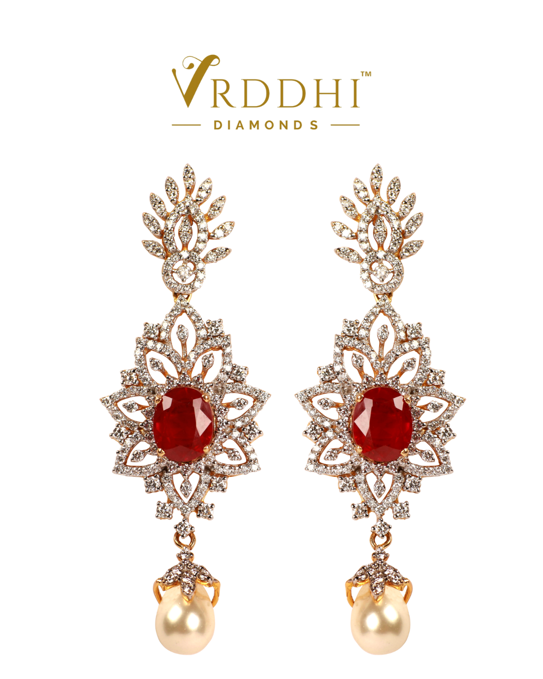 Diamond Earrings - 0198