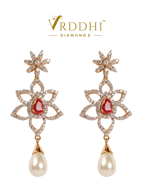 Diamond Earrings - 0199