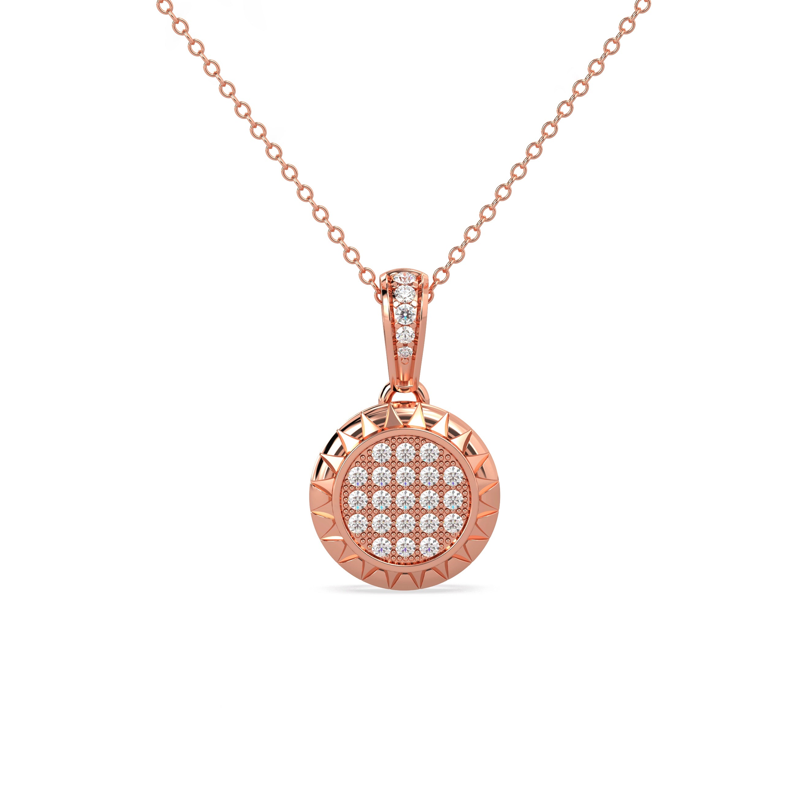 Her Own Little Sun Diamond Pendant