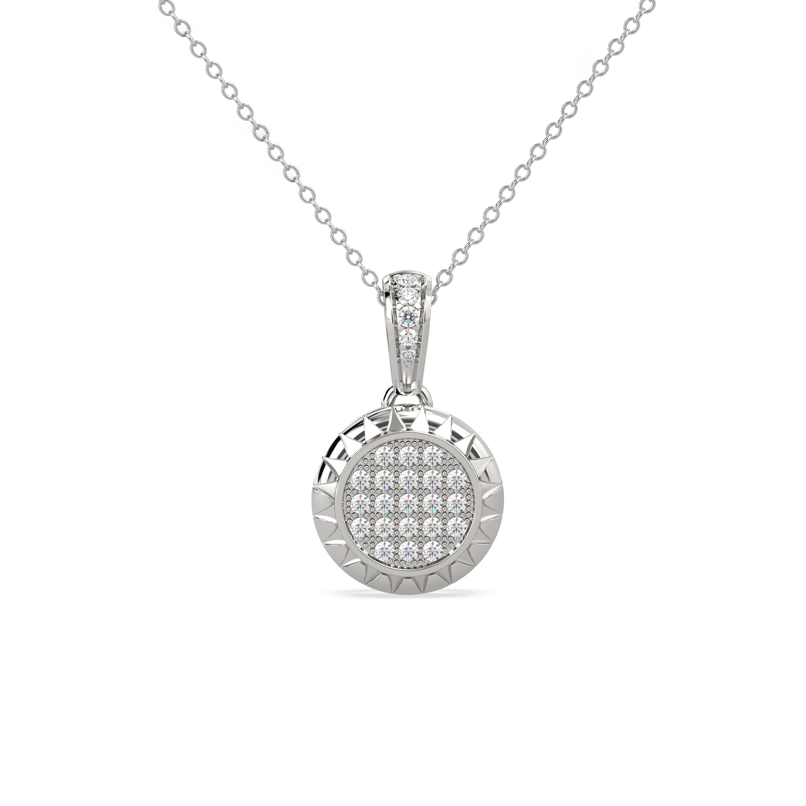 Her Own Little Sun Diamond Pendant