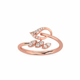 A Little Leaf of Joy Diamond Ring