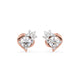 Dual tone in Rose & White Gold